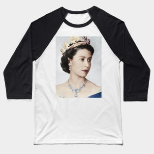 Queen Elizabeth Baseball T-Shirt